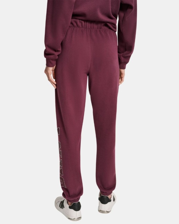  Pantalones Largos Chándal Mujer DKNY Rojo DP5P3737