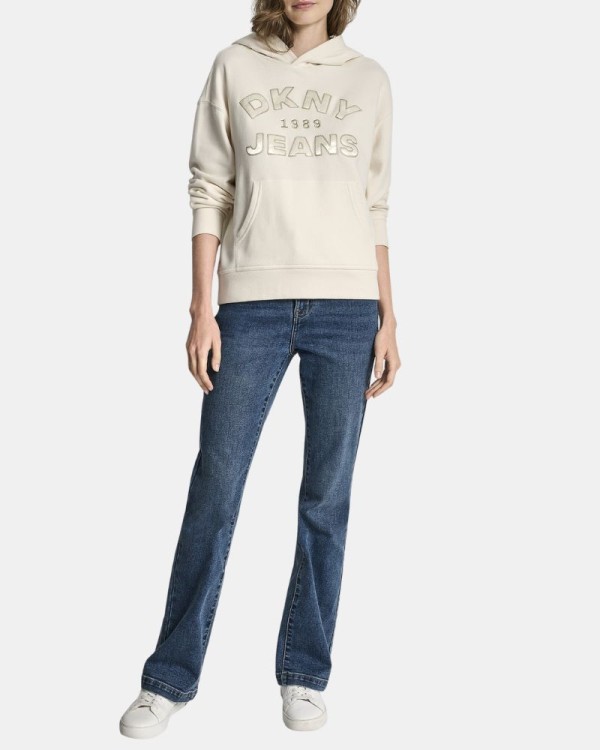 Casacos de capuz manga comprida Mulher DKNY Nude DJ5T1603