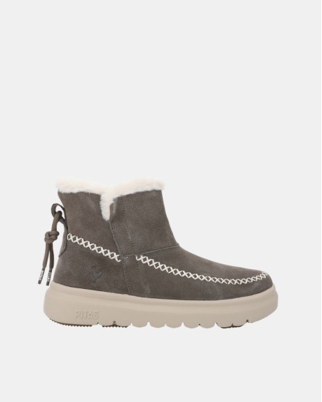 Botines Mujer Walkin Pitas Gris DALE