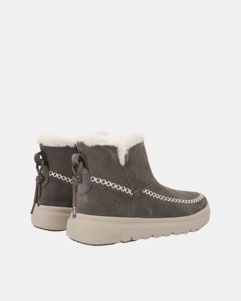 Botins Mulher Walkin Pitas Cinza DALE