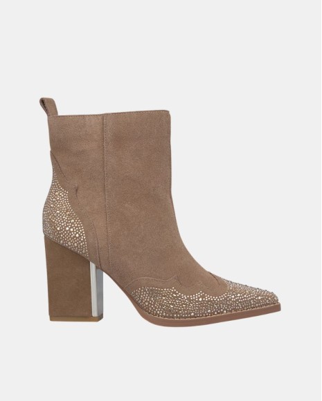 Botins Baixos Mulher ALMA EN PENA Bege I2552156