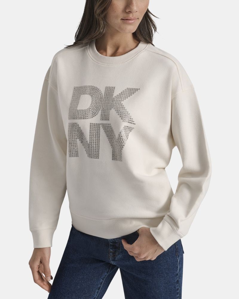  Sudaderas Manga larga Mujer DKNY Nude DJ5T1614