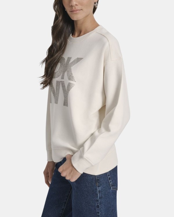  Sudaderas Manga larga Mujer DKNY Nude DJ5T1614