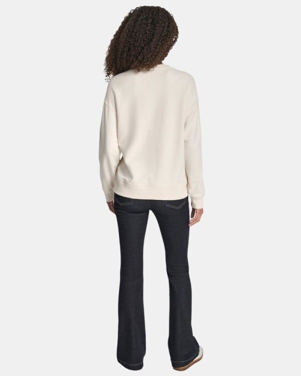  Sudaderas Manga larga Mujer DKNY Nude DJ5T1607