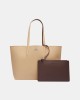  Bolsos Shopper Mujer LACOSTE Beige NF2142AA