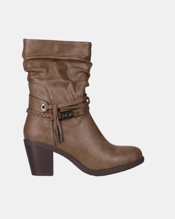 Botas Mulher CHIKA 10 Taupe KURAZO 41