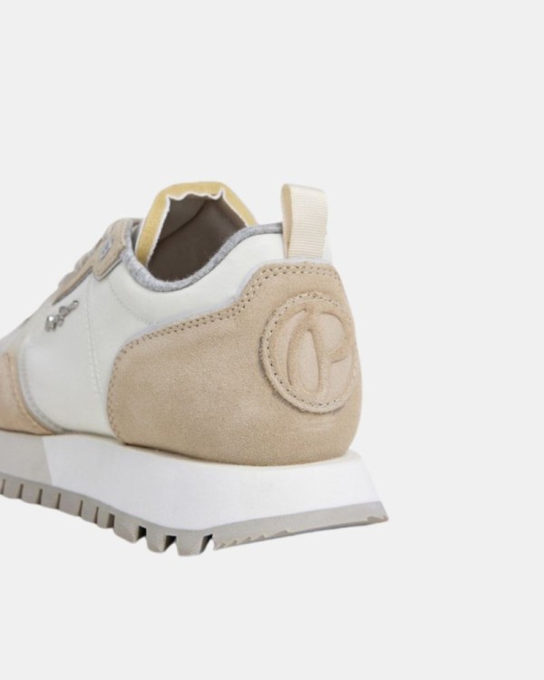 Sapatilhas Baixas Mulher PEPE JEANS Beige PLS400002 ARI SOFT W