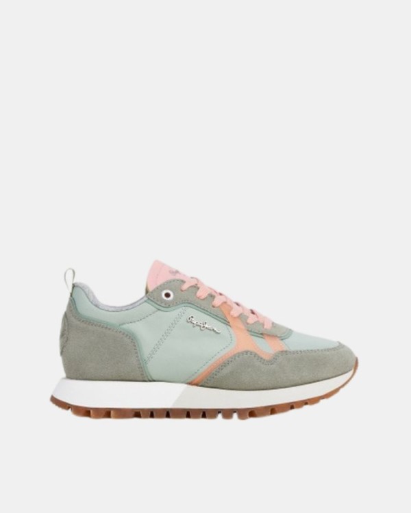 Sapatilhas Baixas Mulher PEPE JEANS Verde PLS400001 ARI SNUG W