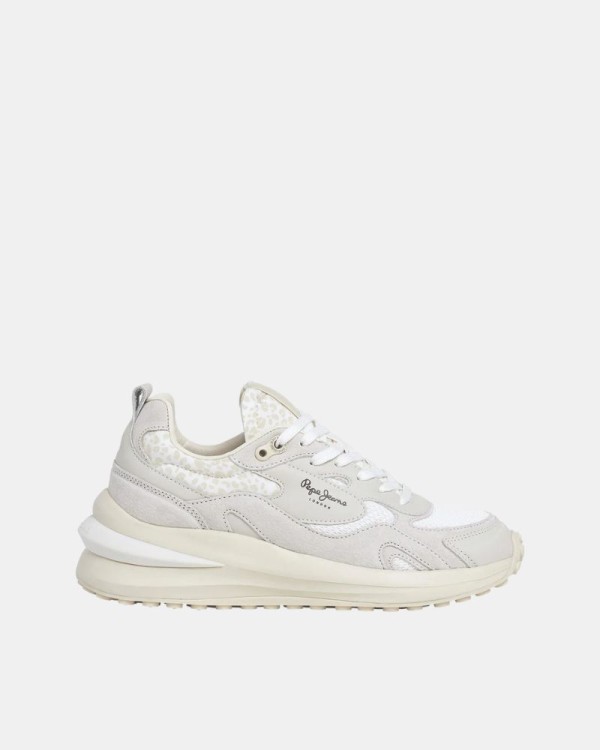 Sapatilhas Baixas Mulher PEPE JEANS Branco PLS600012 WINSLOW ONE W