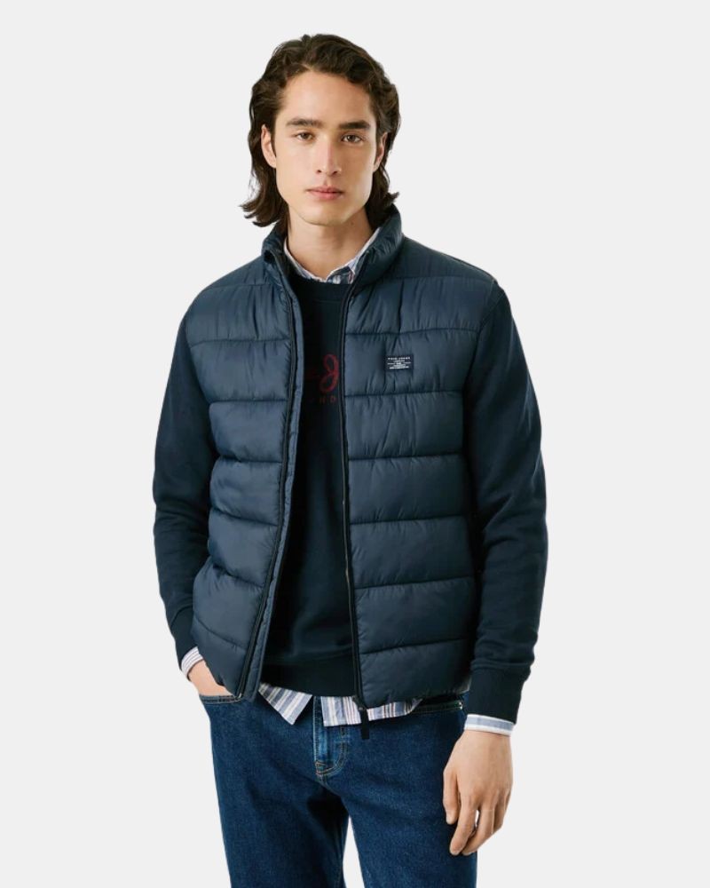  Abrigos Chaleco Hombre PEPE JEANS Azul PM4027189 PUFFER