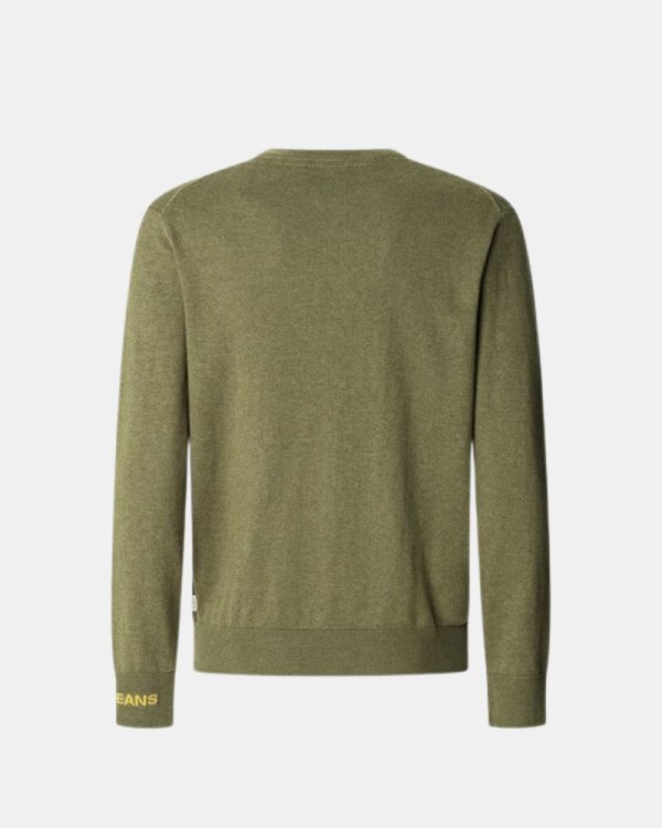  Jersey Manga larga Hombre PEPE JEANS Verde PM7000013 ANDRE CREW NECK
