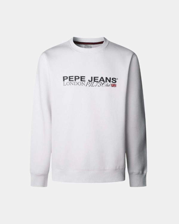  Sudaderas Manga larga Hombre PEPE JEANS Blanco PM5800029 MATTHEW CREW
