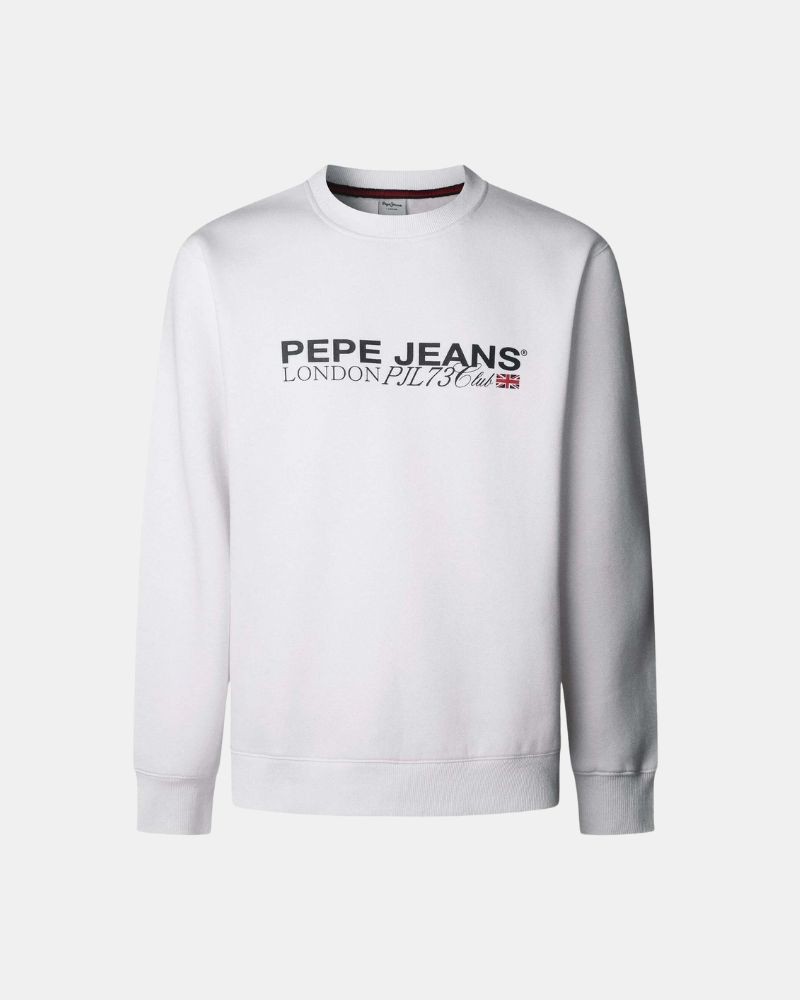 Casacos de Manga Comprida Homem PEPE JEANS Branco PM5800029 MATTHEW CREW