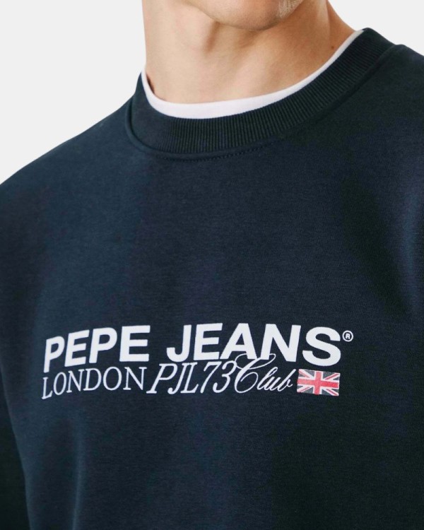  Sudaderas Manga larga Hombre PEPE JEANS Azul PM5800029 MATTHEW CREW