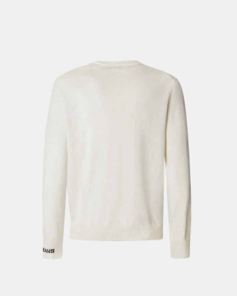T-shirt de Manga Comprida Homem PEPE JEANS Beige PM7000013 ANDRE CREW NECK