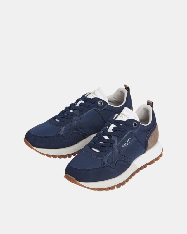 Sapatilhas Baixas Homem PEPE JEANS Azul PMS400006 ARI CLUB M