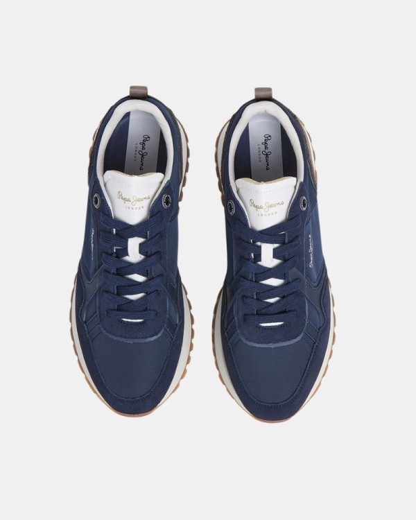 Zapatillas Bajas Hombre PEPE JEANS Azul PMS400006 ARI CLUB M