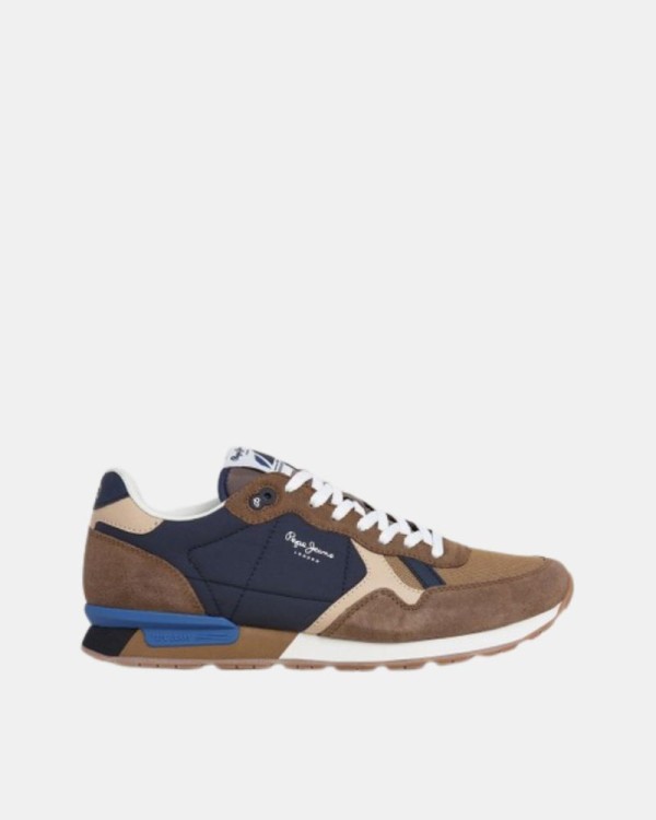Zapatillas Bajas Hombre PEPE JEANS Marrón PMS400004 BRIT COLORS M