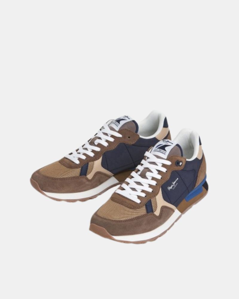 Zapatillas Bajas Hombre PEPE JEANS Marrón PMS400004 BRIT COLORS M