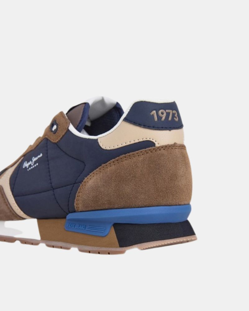 Sapatilhas Baixas Homem PEPE JEANS Castanho PMS400004 BRIT COLORS M
