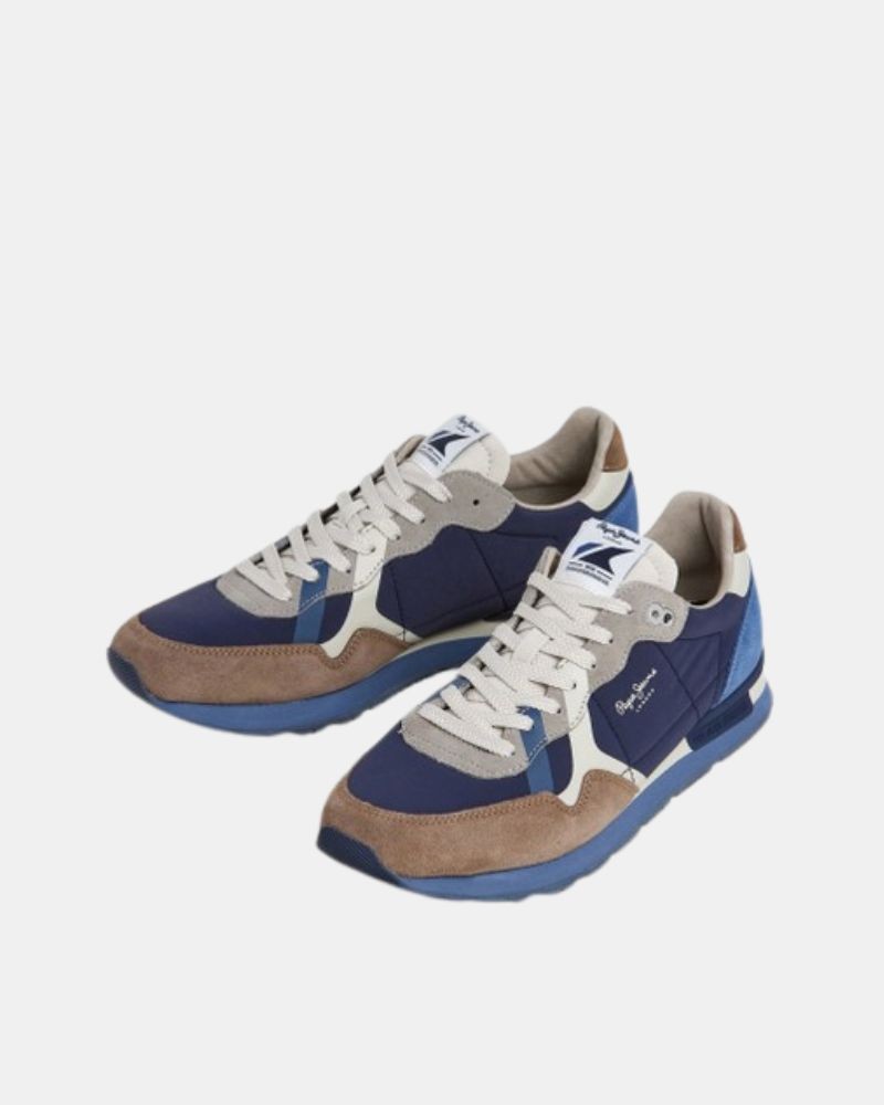 Zapatillas Bajas Hombre PEPE JEANS Azul PMS400002 BRIT PRINTS M