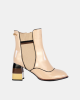 Botins Mulher RockAway Bege 84563