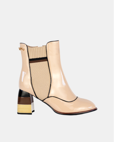  Botines Mujer RockAway Beige 84563