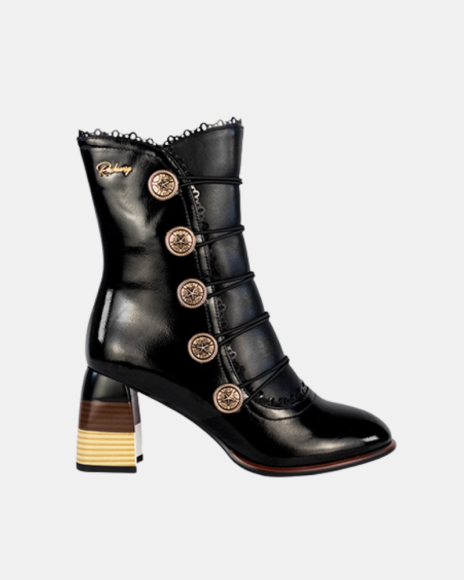 Botins Mulher RockAway Negro 84556