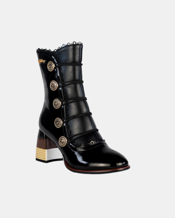 Botins Mulher RockAway Negro 84556