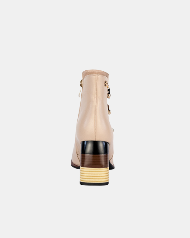  Botines Mujer RockAway Beige 84558