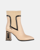  Botines Mujer RockAway Beige 84577