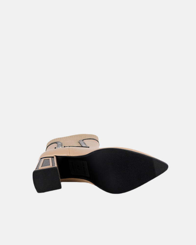 Botins Mulher RockAway Bege 84577