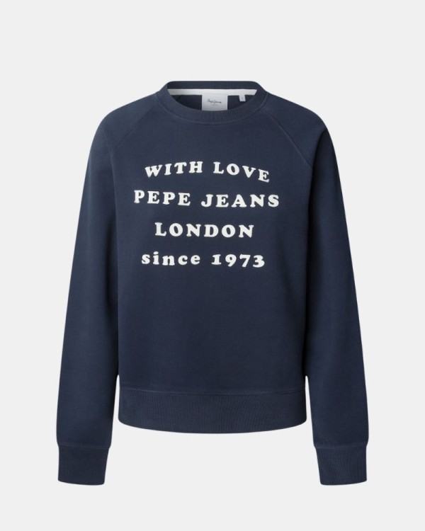  Jersey Manga larga Mujer PEPE JEANS Azul PL5800011 BEL