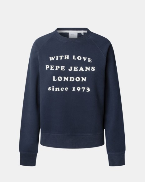  Jersey Manga larga Mujer PEPE JEANS Azul PL5800011 BEL
