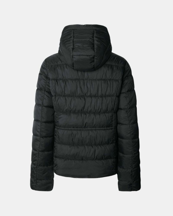  Abrigos Manga larga Mujer PEPE JEANS Negro PL4024378 SALLY SHORT