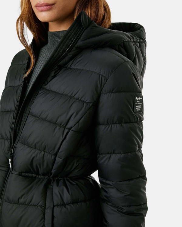 Casacos Manga comprida Mulher PEPE JEANS Preto PL4024378 SALLY SHORT