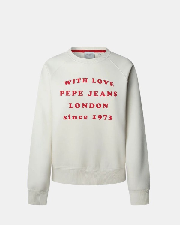  Jersey Manga larga Mujer PEPE JEANS Blanco PL5800011 BEL