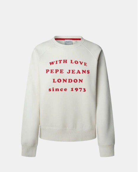  Jersey Manga larga Mujer PEPE JEANS Blanco PL5800011 BEL