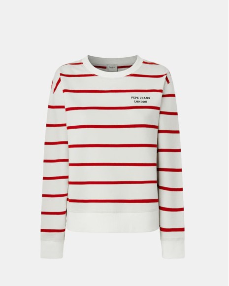 T-shirt de Manga Comprida Mulher PEPE JEANS Vermelho PL5800020 BIENNA