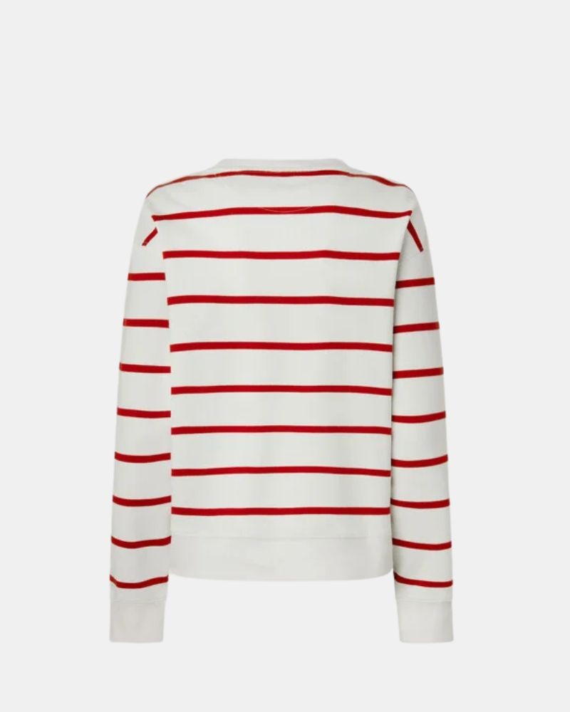 T-shirt de Manga Comprida Mulher PEPE JEANS Vermelho PL5800020 BIENNA