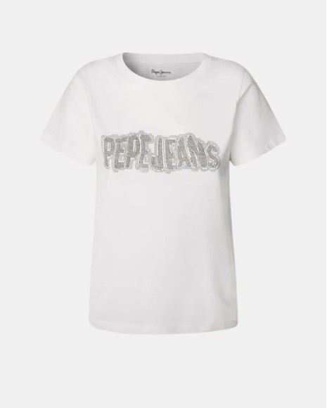  Camisetas Manga corta Mujer PEPE JEANS Blanco PL5000052 BERI