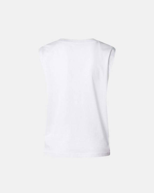 T-shirts Top Mulher PEPE JEANS Branco PL5000023 BERTHA