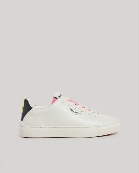 Zapatillas Mujer PEPE JEANS Blanco PLS00005 CAMDEN ACTION W