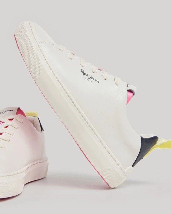 Zapatillas Mujer PEPE JEANS Blanco PLS00005 CAMDEN ACTION W