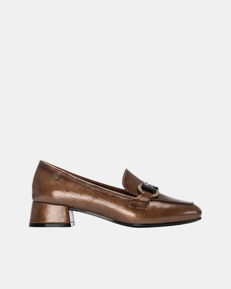  Zapatos Mocasines Mujer CARMELA Taupe 162539