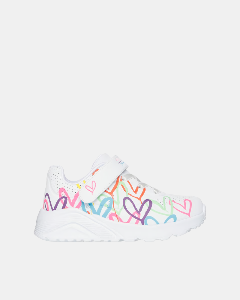 Sapatilhas Infantil SKECHERS Branco 314078N UNO LITE LOVE LEVITATE