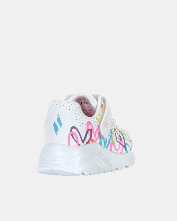  Zapatillas Infantil SKECHERS Blanco 314078N UNO LITE LOVE LEVITATE