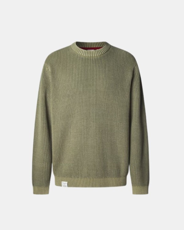 T-shirt de Manga Comprida Homem PEPE JEANS Verde PM7000022 PARKER CREW