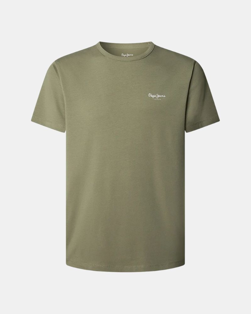  Camisetas Manga corta Hombre PEPE JEANS Verde PM508664 JACKO