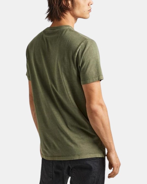  Camisetas Manga corta Hombre PEPE JEANS Verde PM508664 JACKO